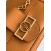 Louis Vuitton Dauphine Soft MM Bag in Orange Calfskin M25048 Louis Vuitton Dauphine Soft MM Bag in Orange Calfskin M25048