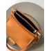 Louis Vuitton Dauphine Soft MM Bag in Orange Calfskin M25048 Louis Vuitton Dauphine Soft MM Bag in Orange Calfskin M25048