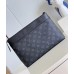 Louis Vuitton Pochette Voyage Souple in Monogram Eclipse Canvas M82543 Louis Vuitton Pochette Voyage Souple in Monogram Eclipse Canvas M82543