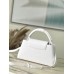 Louis Vuitton Capucines East-West MM Bag in White Leather M23948 Louis Vuitton Capucines East-West MM Bag in White Leather M23948