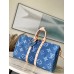 Louis Vuitton Keepall Bandouliere 45 Bag in Monogram Denim M24315 Louis Vuitton Keepall Bandouliere 45 Bag in Monogram Denim M24315