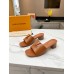 Louis Vuitton LV Capri Mules 45mm in Brown Leather Louis Vuitton LV Capri Mules 45mm in Brown Leather