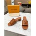 Louis Vuitton LV Capri Mules 45mm in Brown Leather Louis Vuitton LV Capri Mules 45mm in Brown Leather