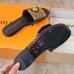 Louis Vuitton LV Frame Flat Mules in Monogram Reverse canvas Louis Vuitton LV Frame Flat Mules in Monogram Reverse canvas