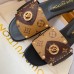 Louis Vuitton LV Frame Flat Mules in Monogram Reverse canvas Louis Vuitton LV Frame Flat Mules in Monogram Reverse canvas