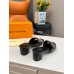 Louis Vuitton LV Frame Mules 45mm in Monogram Reverse Canvas