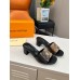 Louis Vuitton LV Frame Mules 45mm in Monogram Reverse Canvas