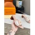 Louis Vuitton LV Frame Mules 45mm in Monogram Dune Canvas