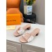 Louis Vuitton LV Frame Mules 45mm in Monogram Dune Canvas