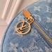 Louis Vuitton Loop Bag in Blue Monogram Denim M24846 Louis Vuitton Loop Bag in Blue Monogram Denim M24846