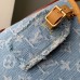 Louis Vuitton CarryAll PM Bag in Monogram Denim M11462 Louis Vuitton CarryAll PM Bag in Monogram Denim M11462