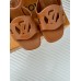 Louis Vuitton LV Isola Sandal 55mm in Brown Calfskin Louis Vuitton LV Isola Sandal 55mm in Brown Calfskin