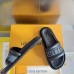 Louis Vuitton LV Bliss Comfort Mules in Black Canvas with Leather Louis Vuitton LV Bliss Comfort Mules in Black Canvas with Leather