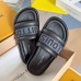 Louis Vuitton LV Bliss Comfort Mules in Black Canvas with Leather Louis Vuitton LV Bliss Comfort Mules in Black Canvas with Leather