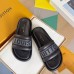 Louis Vuitton LV Bliss Comfort Mules in Black Canvas with Leather Louis Vuitton LV Bliss Comfort Mules in Black Canvas with Leather