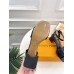 Louis Vuitton Shake Sandals 55mm in Black Perforated Leather
