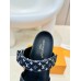 Louis Vuitton Bom Dia Comfort Mules in Blue Monogram Denim Louis Vuitton Bom Dia Comfort Mules in Blue Monogram Denim