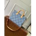 Louis Vuitton Keepall Bandouliere 05 Bag in Damier Denim 3D Canvas N40701 Louis Vuitton Keepall Bandouliere 05 Bag in Damier Denim 3D Canvas N40701
