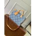 Louis Vuitton Keepall Bandouliere 05 Bag in Damier Denim 3D Canvas N40701 Louis Vuitton Keepall Bandouliere 05 Bag in Damier Denim 3D Canvas N40701