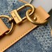 Louis Vuitton Keepall Bandouliere 50 Bag in Damier Denim 3D Canvas N40739 Louis Vuitton Keepall Bandouliere 50 Bag in Damier Denim 3D Canvas N40739