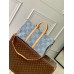 Louis Vuitton Keepall Bandouliere 50 Bag in Damier Denim 3D Canvas N40739 Louis Vuitton Keepall Bandouliere 50 Bag in Damier Denim 3D Canvas N40739