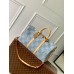 Louis Vuitton Keepall Bandouliere 50 Bag in Damier Denim 3D Canvas N40739 Louis Vuitton Keepall Bandouliere 50 Bag in Damier Denim 3D Canvas N40739