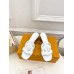 Louis Vuitton LV Isola Slides 45mm in White Calfskin Louis Vuitton LV Isola Slides 45mm in White Calfskin