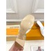 Louis Vuitton LV Isola Slides 45mm in White Calfskin Louis Vuitton LV Isola Slides 45mm in White Calfskin