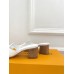 Louis Vuitton LV Isola Slides 45mm in White Calfskin Louis Vuitton LV Isola Slides 45mm in White Calfskin