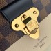Louis Vuitton Vavin PM Bag In Damier Ebene Canvas N40113 Louis Vuitton Vavin PM Bag In Damier Ebene Canvas N40113