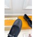 Louis Vuitton Romy Flat Ballerinas in Black Lambskin