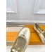 Louis Vuitton Romy Flat Ballerinas in Gold Metallic Lambskin Louis Vuitton Romy Flat Ballerinas in Gold Metallic Lambskin