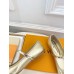 Louis Vuitton Romy Flat Ballerinas in Gold Metallic Lambskin Louis Vuitton Romy Flat Ballerinas in Gold Metallic Lambskin