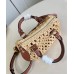 Louis Vuitton Nano Speedy Bag in Natural Raffia M83525 Louis Vuitton Nano Speedy Bag in Natural Raffia M83525