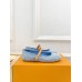 Louis Vuitton Romy Flat Ballerinas in Monogram Denim Louis Vuitton Romy Flat Ballerinas in Monogram Denim
