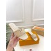 Louis Vuitton LV Capri Flat Slides in Beige Raffia Louis Vuitton LV Capri Flat Slides in Beige Raffia