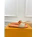 Louis Vuitton LV Capri Flat Slides in Natural Raffia Louis Vuitton LV Capri Flat Slides in Natural Raffia