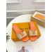 Louis Vuitton LV Capri Flat Slides in Natural Raffia Louis Vuitton LV Capri Flat Slides in Natural Raffia