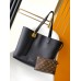 Louis Vuitton Low Key Cabas MM Bag in Black Leather M25341 Louis Vuitton Low Key Cabas MM Bag in Black Leather M25341