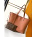 Louis Vuitton Low Key Cabas MM Bag in Brown Leather M25342 Louis Vuitton Low Key Cabas MM Bag in Brown Leather M25342