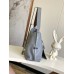 Louis Vuitton CarryAll Dark MM Bag in Grey Lambskin M12583