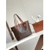 Louis Vuitton Neverfull Inside Out MM Bag in Leather and Monogram M12061 Louis Vuitton Neverfull Inside Out MM Bag in Leather and Monogram M12061
