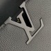 Louis Vuitton Capucines BB Bag in Black Matte Leather M25255