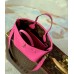 Louis Vuitton Neverfull Inside Out BB Bag in Leather and Monogram M12106 Louis Vuitton Neverfull Inside Out BB Bag in Leather and Monogram M12106