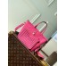 Louis Vuitton Neverfull Inside Out BB Bag in Leather and Monogram M12106 Louis Vuitton Neverfull Inside Out BB Bag in Leather and Monogram M12106