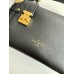 Louis Vuitton Side Trunk PM Bag in Black Leather M23817 Louis Vuitton Side Trunk PM Bag in Black Leather M23817