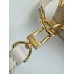 Louis Vuitton Side Trunk PM Bag in Chalk Leather M23915 Louis Vuitton Side Trunk PM Bag in Chalk Leather M23915