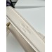 Louis Vuitton Side Trunk PM Bag in Chalk Leather M23915 Louis Vuitton Side Trunk PM Bag in Chalk Leather M23915