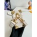 Louis Vuitton Side Trunk PM Bag in Chalk Leather M23915 Louis Vuitton Side Trunk PM Bag in Chalk Leather M23915