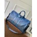 Louis Vuitton Keepall Bandouliere 55 Bag in Green Monogram Gradient Canvas M11558 Louis Vuitton Keepall Bandouliere 55 Bag in Green Monogram Gradient Canvas M11558